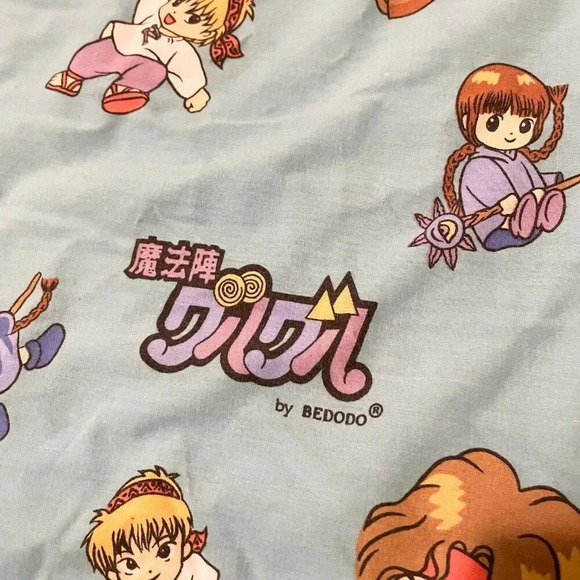 Vintage 1994  Mahojin Guru Guru Twin Duvet Cover Anime Bedodo - Picture 6 of 16
